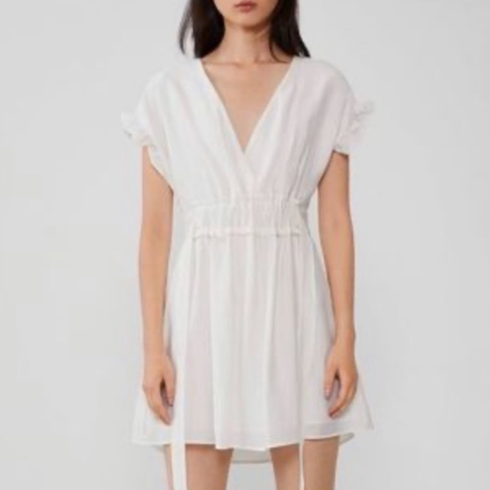 Zara Ivory Mini Dress Size XS